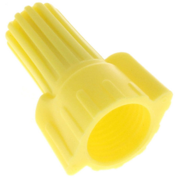 DiversiTech 623-006 Connector  (Yellow, Thermoplastic) [100 Count]