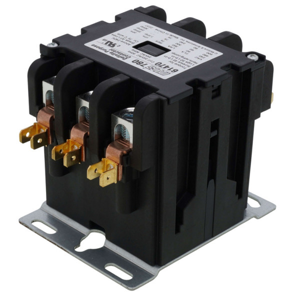 Motors & Armatures, Inc. 61470 Contactor  (24v, 60A, 3P)