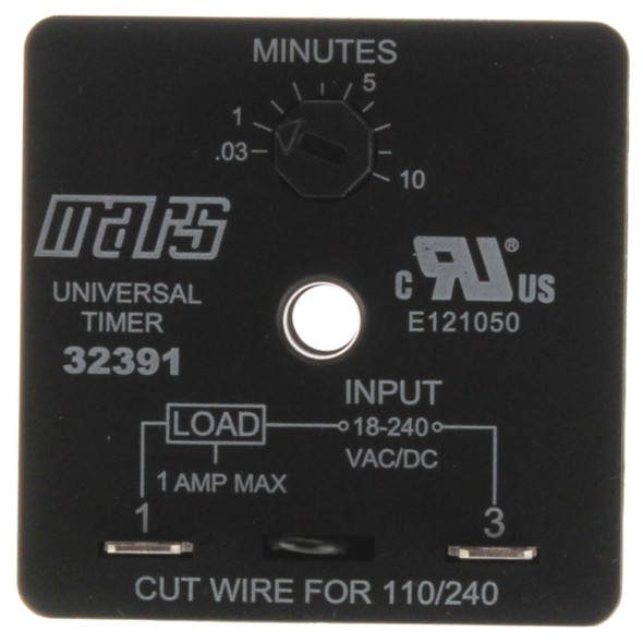 Motors & Armatures, Inc. 32391 Timer (18/240VAC, 1A)