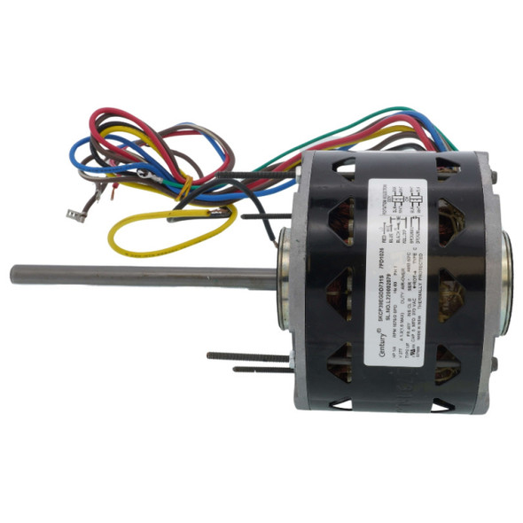 Century 7FD1026 Blower Motor (277v, 1.3A, 1/4hp, 1075RPM, Reversible, Sleeve, 3SP)