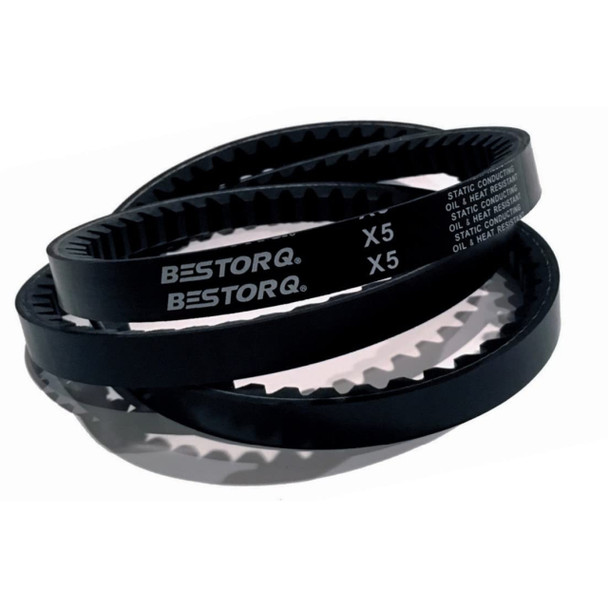 Bestorq AX52 V-Belt (Black, Rubber, 54in x 0.51in)