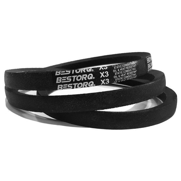 Bestorq B65or5L680 V-Belt (Black, Rubber, 68in x 0.66in)