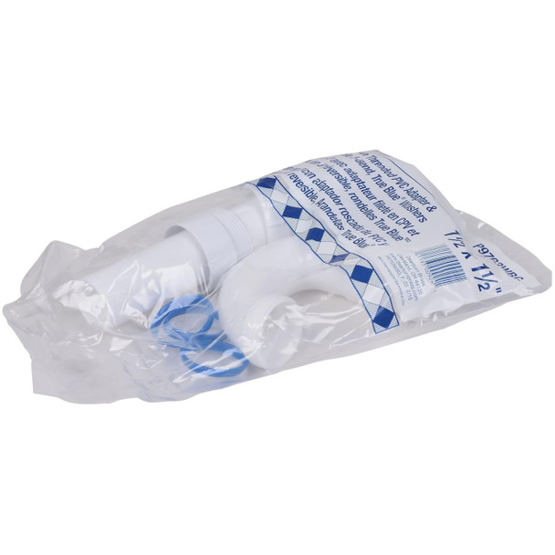 Oatey P9703WBG P-Trap (Polypropylene, 8in, 1.5in, White)