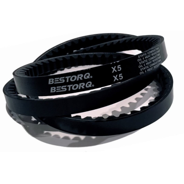 Bestorq BX52 V-Belt (Black, Rubber, 55in x 0.66in)