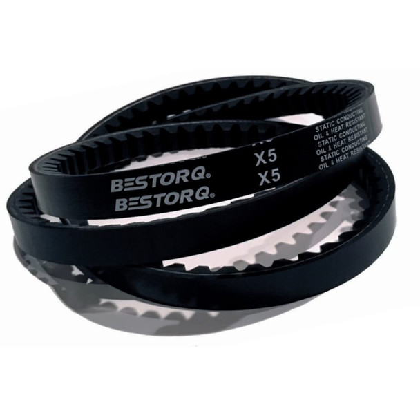 Bestorq AX44 V-Belt (Black, Rubber, 46in x 0.51in)