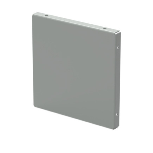 Hoffman Enclosures F1010GCPNK Closure Plate (Gray, Mild Steel, 10 x 10in)