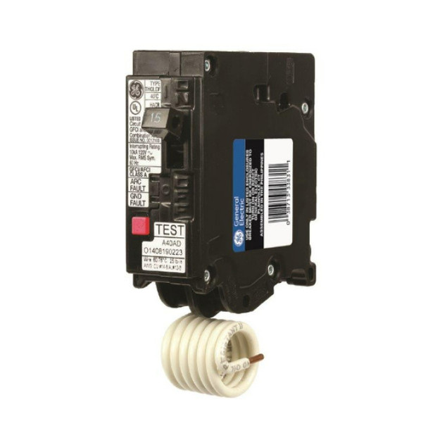 General Electric THQL1120DF Circuit Breaker (120/240VAC, 20A, 1P)