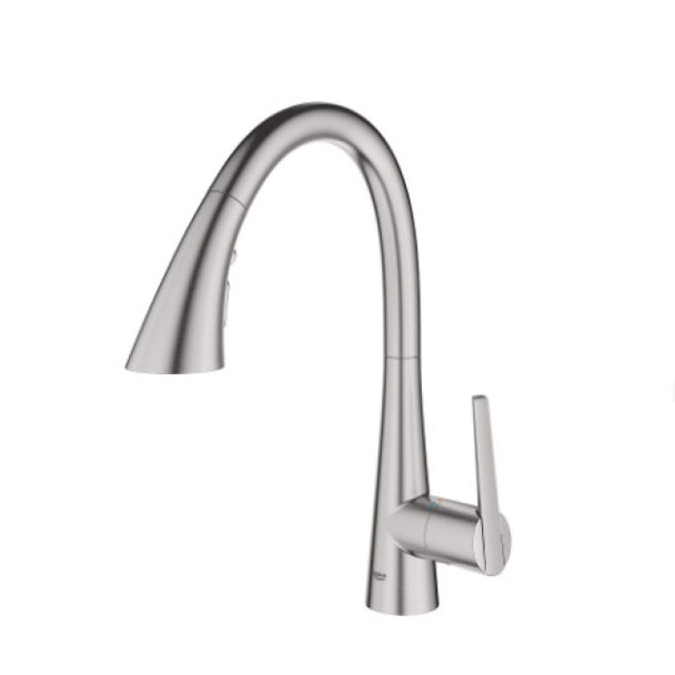 Grohe 32298DC3 Faucet  (Metal, Grohe Supersteel, 1.75GPM)