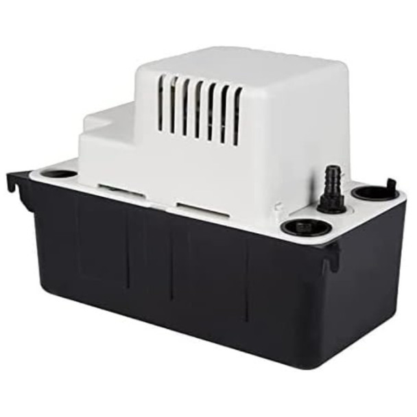 Little Giant 554405; VCMA-15ULS Condensate Pump (White, Black, 115VAC, 1A, 1/50hp, 65GPH)