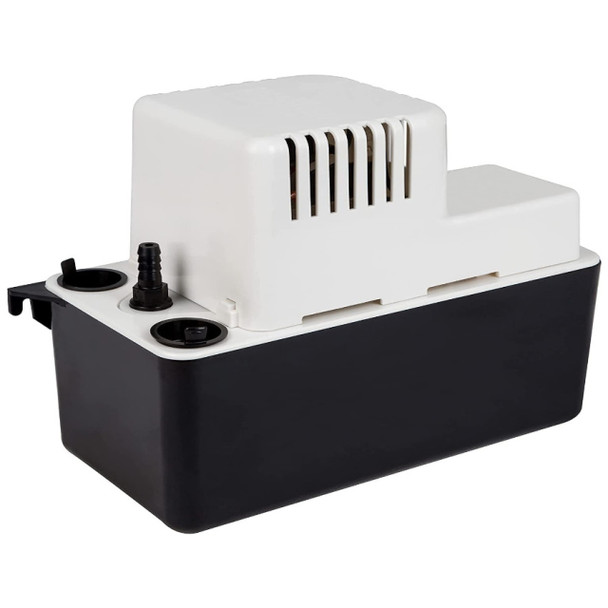 Little Giant 554405; VCMA-15ULS Condensate Pump (White, Black, 115VAC, 1A, 1/50hp, 65GPH)