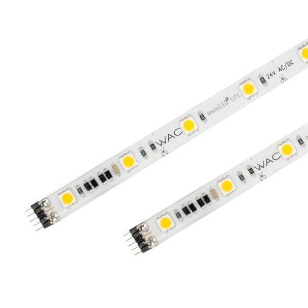 WAC Lighting LED-T24W-2IN-WT Tape Light (White, 24v, 0.5W, 2700K, 2in)