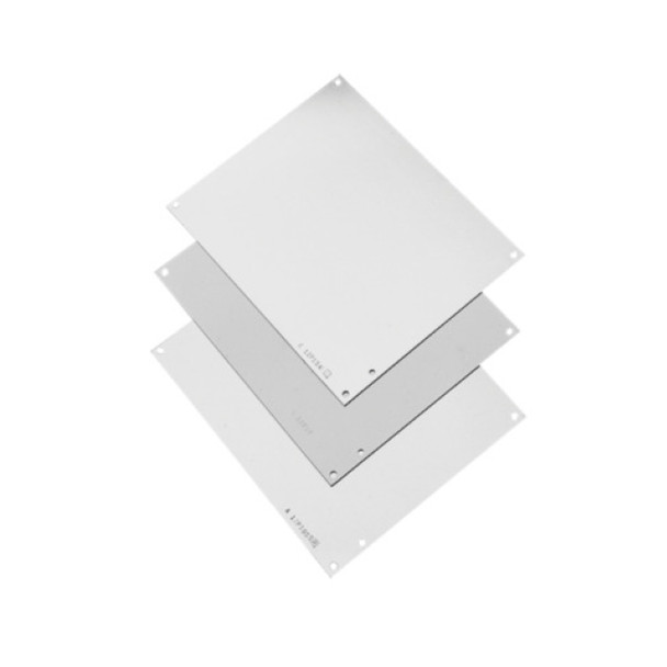 Hoffman Enclosures A14P12 Panel (White, Mild Steel, 2.4lbs, 12.75 x 10.88in)