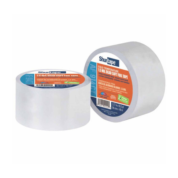 Shurtape 232031 Aluminum Foil Tape (Silver, Acrylic Adhesive, Aluminum Foil)