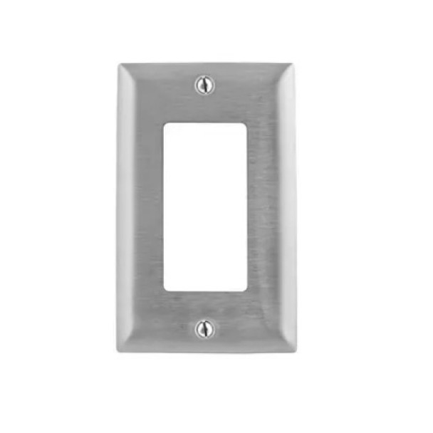 Bryant SSJ26 Wall Plate (Stainless Steel, Type 302/304, Gangs: 1)