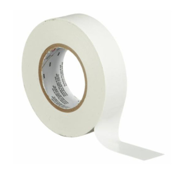 Temflex 165WH4A; 7100169491 Electrical Tape (White, PVC, 60ft x 3/4in)