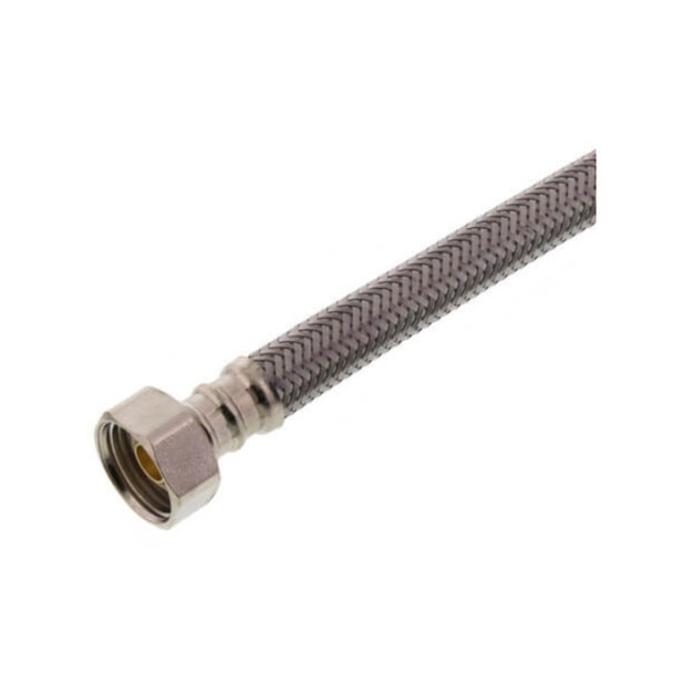 Fluidmaster PRO1F16 Faucet Connector (Lead Free, 3/8 x 1/2in)