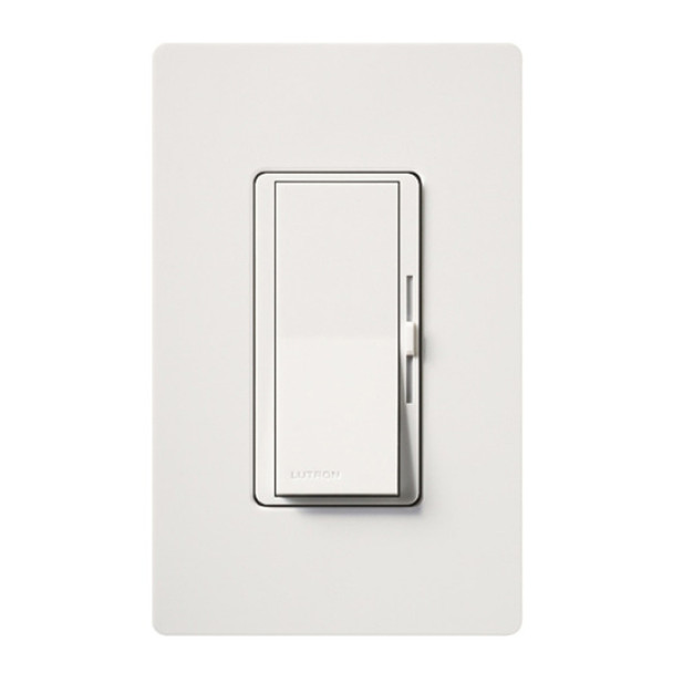 Lutron Electronics DVCL-153P-WH Dimmer Switch (White, 120v, 1P)