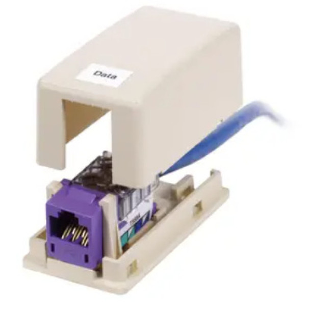 Hubbell Premise Wiring HSB1OW Surface Mount Box