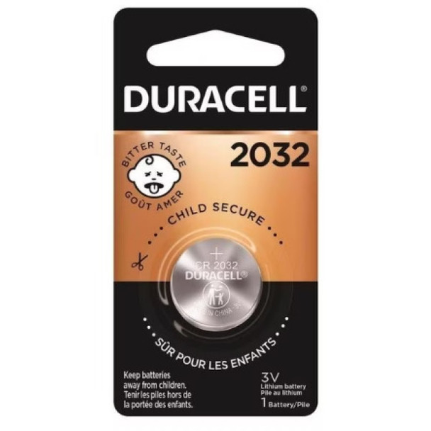 Duracell DL2032BPK Coin Battery (3v, Lithium Coin, 2032)