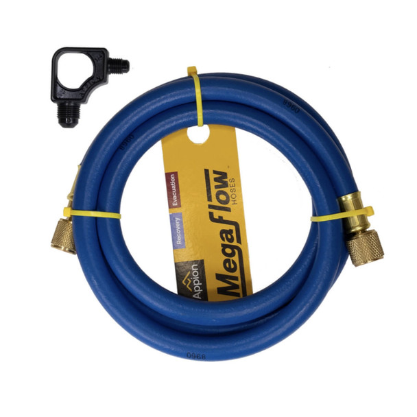 Appion MH380006EAB Hose (Blue, 3/8 x 1/4in, 6ft)