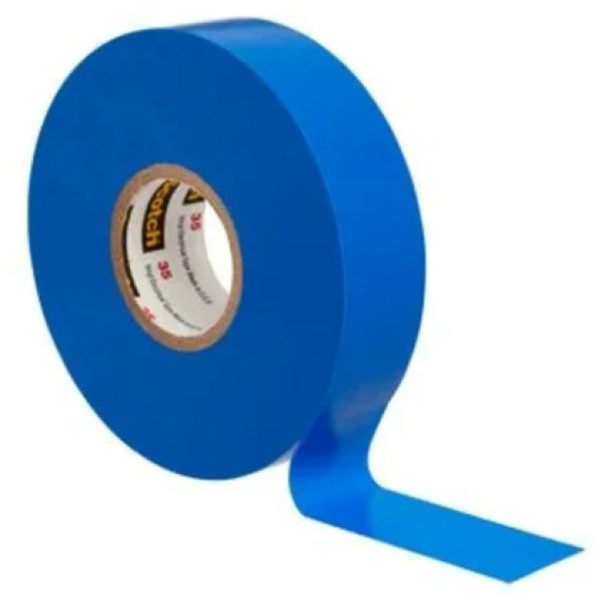 Scotch 35-BLUE-3/4; 70006934353 Electrical Tape (Blue, PVC, 66ft x 3/4in)