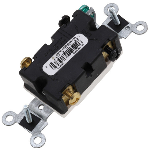 Leviton CS220-2I Toggle Switch (Ivory, 120/277VAC, 20A, 2P)