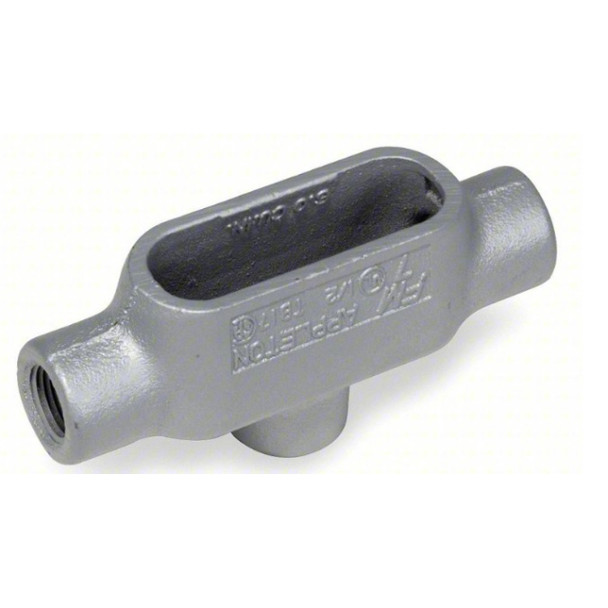 Appleton TB27 Conduit Body (Grayloy Iron, 3/4in)