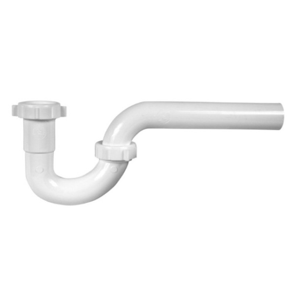 Dearborn P9701BG P-Trap (Polypropylene, 1-1/4in, White)