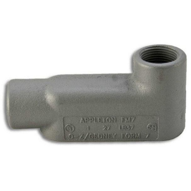 Appleton LB37 Conduit Body (Grayloy Iron, 1in)
