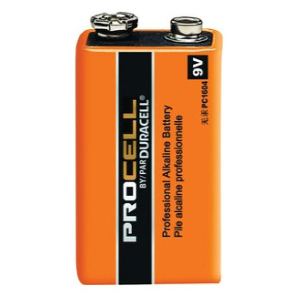 Duracell PC1604 Battery (Alkaline, 9V) [12 Count]