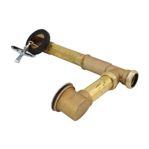 Gerber G0041818 Bath Drain (Brass, Chrome Plated)