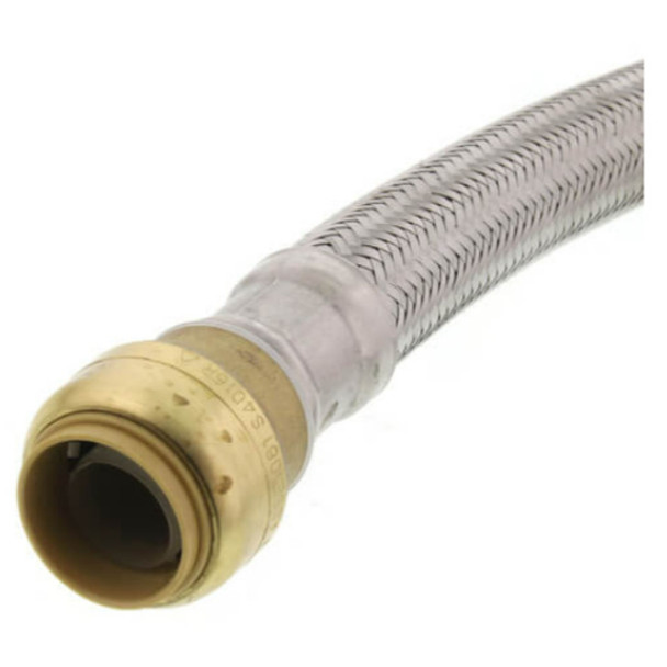 Cash-Acme U3088FLEX12LF Water Heater Connector (Lead Free, 3/4 x 3/4in)