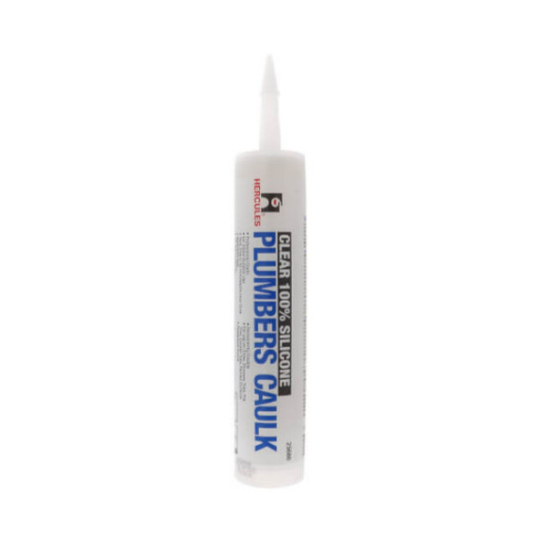 Hercules 25686 Caulk (Clear, 10.1oz)