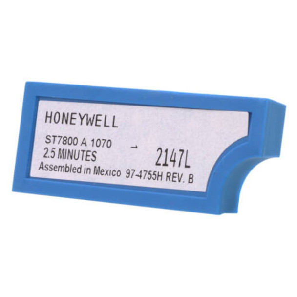 Honeywell ST7800A1070/U; ST7800A1070 Purge Timer