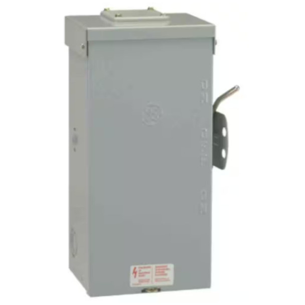 General Electric TC10323R Safety Switch (Galvanized Steel, 120/240VAC, 100A, 2P)