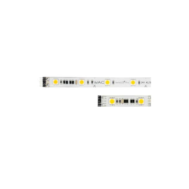 WAC Lighting LED-T24W-1-WT Tape Light (White, 24v, 3W, 2700K, 1ft)