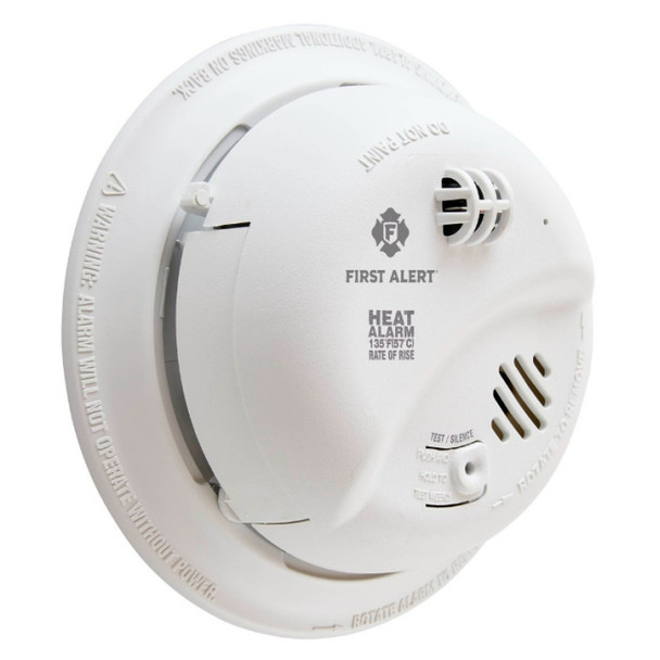 First Alert HD6135FB Smoke Detector (120v, 5.4in)