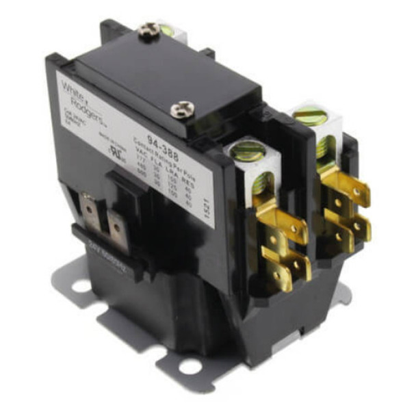 White-Rodgers 94-388; 94 388S1 Contactor  (24v, 30A, 1P)