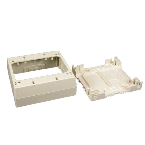 Wiremold 2348-2 Electrical Box (Ivory, PVC)
