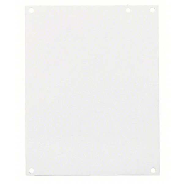 Hoffman Enclosures A16P14 Panel (White, Mild Steel, 3.5lbs, 14.75 x 12.88in)