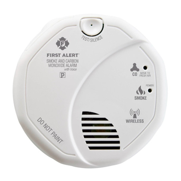 First Alert SCO500B Smoke & Carbon Monoxide Detector (5in)