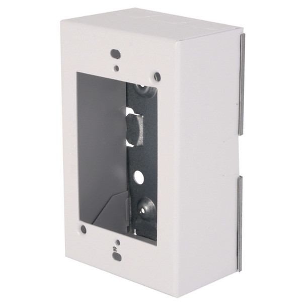 Wiremold 5748WH Electrical Box (White, Steel, 300v)