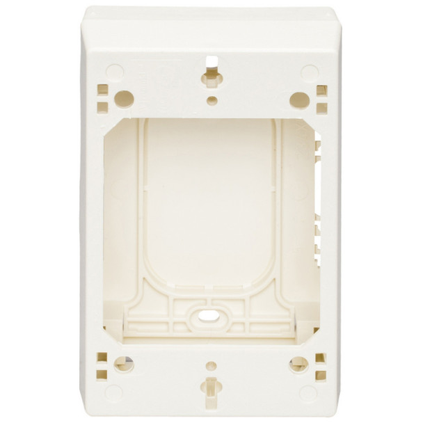 Wiremold 2348 Electrical Box (Ivory, PVC, 600v)