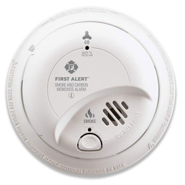 First Alert SC9120LBL Smoke & Carbon Monoxide Detector (120v, 5.6in)