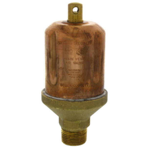 Hoffman Specialty 401434; 75 Air Valve (15PSIG, 1/2 x 3/4in)