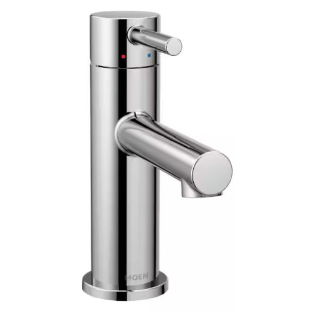 Moen 6190 Bathroom Faucet (Metal, Chrome, 1.2GPM)