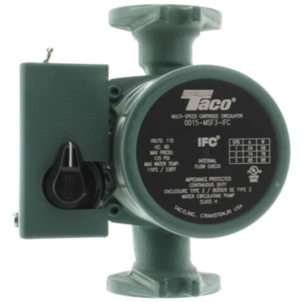 Taco 0015-MSF3-IFC Circulator Pump (Cast Iron, 115v, 1/20hp, 18GPM)