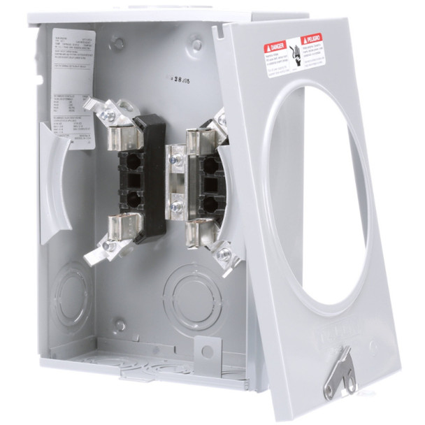 Siemens UAT111-0PZA Meter socket (Steel, 600VAC, 135A, 8 x 12 x 4in)