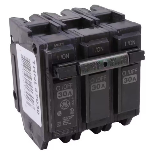 General Electric THQL32030 Circuit Breaker (240VAC, 30A, 3P)