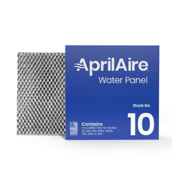 Aprilaire 10 Water Panel (White, Used w/: Aprilaire Humidifier 500, 500A, 500M, 550, 550A, 558, 110 and 220)
